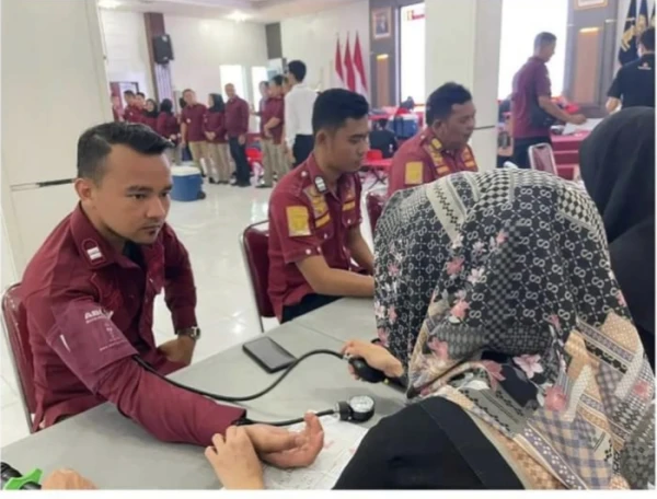 Peringatan Hari Pengayoman Hari Pengayoman ke -79, Lapas Pemuda Langkat Ikuti Bakti Sosial Donor Darah - DigitalMediaPublic